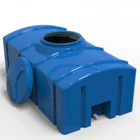 Rezervor apa 1000 L dreptunghiular (albastru) cu stut D. 3/4" 170x91x84 cm