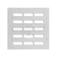Grila ventilatie metal patrata 200 x 200 mm reglabila MR2020R  EUROPLAST