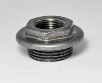Заглушка проходная для радиатора D. 1" x 1/2" левая чугун ST 2