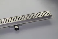 Rigola de dus lineara set 500 x 70 mm D. 50 x 90° STEP (Gratar clasic) FLH40-A2 С07  UNIPLAST 4