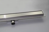 Rigola de dus lineara set 700 x 70 mm D. 50 x 90° SMOOTH (Otel Inox, neted) FLH40-A2 С15  UNIPLAST 4