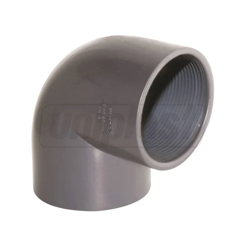 Cot PVC lipire 90° D. 40 x 1.1/4" FI Art. 500100402  PIMTAS