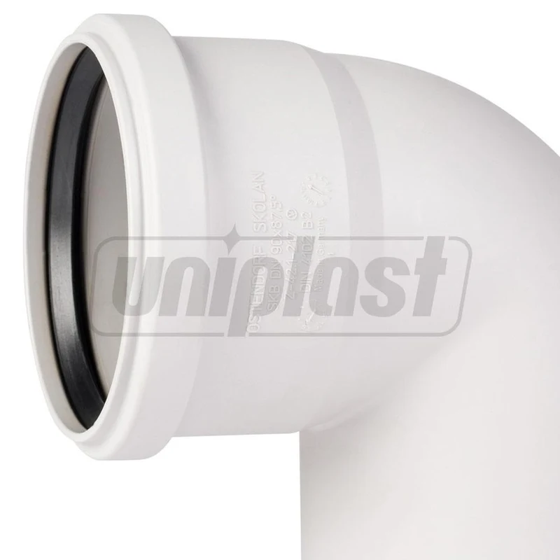 Отвод ПП D.110 / 87(90)° Skolan Safe® Os-335140  OSTENDORF 3