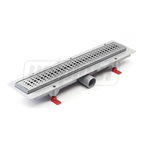 Трап линейный 550 x 60 мм D. 40 x 90° BASIC mat комплект  CHUDEJ