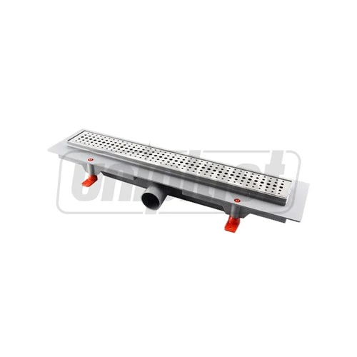 Трап линейный 650 x 60 мм D. 40 x 90° BASIC mat комплект  CHUDEJ