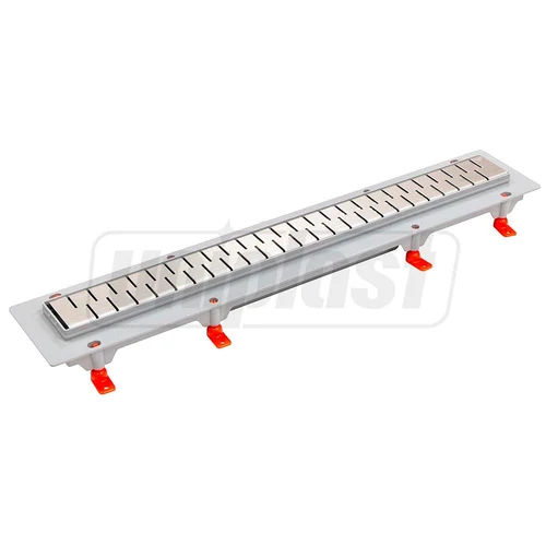 Трап линейный 750 x 60 мм D. 40 x 90° MEDIUM mat комплект  CHUDEJ