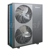 Pompa de caldura Monobloc aer/apa 22 kW, controler: Carel, compressor: Panasonic, R32 EVI DC INVERTER 220-240V/1PH/50HZ  SPRSUN 3