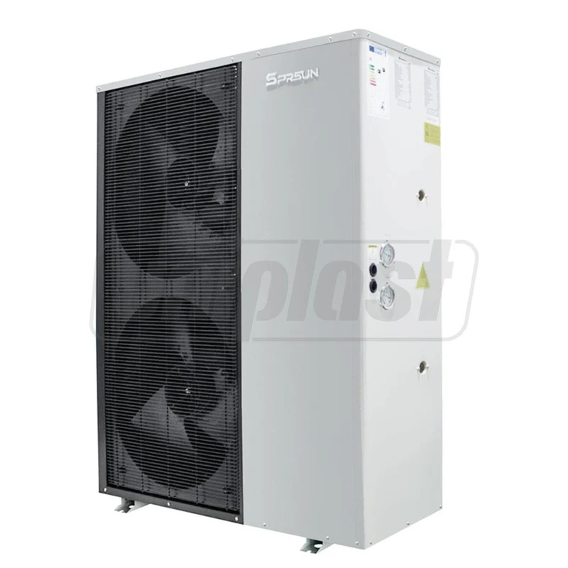 Тепловой насос Monobloc воздух/вода 19.8 kW, компрессор: Panasonic, R32 EVI DC INVERTER 380V/3PH/50HZ  SPRSUN 2