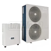 Pompa de caldura Split aer/apa 18.8 kW, controler: Carel, compressor: Panasonic, EVI Split DC Inverter  SPRSUN 2