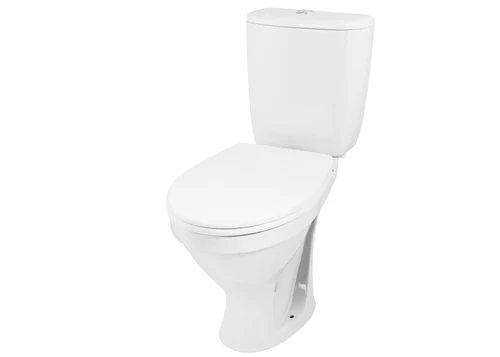 Compact 3-6 L cu alimentare inferioara Koral NEW cu capac polipropilena, evacuare orizontala 45° (109732)  CERSANIT