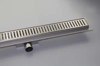 Rigola de dus lineara set 600 x 70 mm D. 50 x 90° STEP (Gratar clasic) FLH40-A2 С07  UNIPLAST 3
