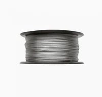 Cablu otel impletit pentru sigilii s=0.6x0.3 mm L=50 m 130 g A-S 2