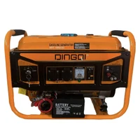 Генератор бензиновый 2800W (max. 3000W), 50Гц, 220V, 15L/0.6l  DINGQI