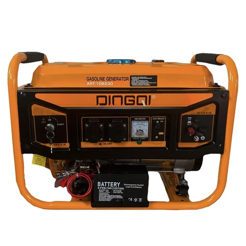 Generator curent 2800W (max. 3000W), 50Hz, 220V, benzina 15L/0.6l, monofazat  DINGQI