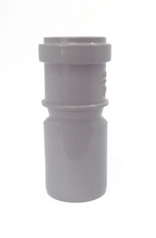Reductie PP excentrica D. 50 x 40 (gri)  TP/PS
