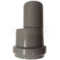 Reductie PP excentrica D. 50 x 40 (gri)  TP/PS 2