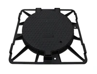 Capac din fonta D.600 EN-124 C250 51 kg rama patrata (630x850x70 mm)