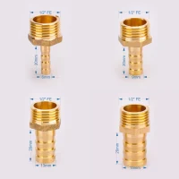 Adaptor alama cu portfurtun D.  1/2" x 15 mm FE HS 2