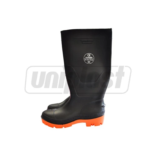 Cizme cauciuc de protectie m.44 (negre) Industrial  HARDEN