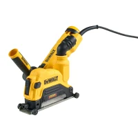 Набор DWE46107 (шлифмашина угловая DWE4237 + защитный кожух для отвода пыли DWE46225) 1400W  DEWALT