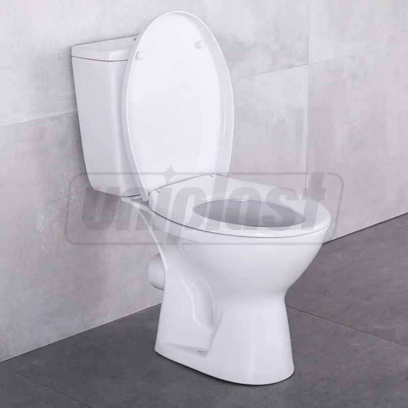Compact 3-6 L IVA cu alimentare inferioara / cot WC excentric cu capaс (fixatoare metal) (110203)  CERSANIT 3