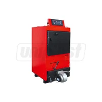 Cazan pe combustibil solid din otel 18MKK 22 kW, 220 m² (lemne, carbune, seminte), L=900 mm, W=600 mm  MAKTEK