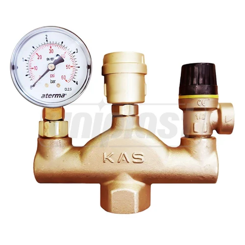 Группа безопасности котла D. 1" М (Предохранительная система)  4 bar / 100°C  KAS