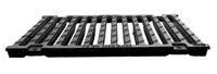 Gratar fonta canalizare fara rama 300x500x30 mm D400 TR