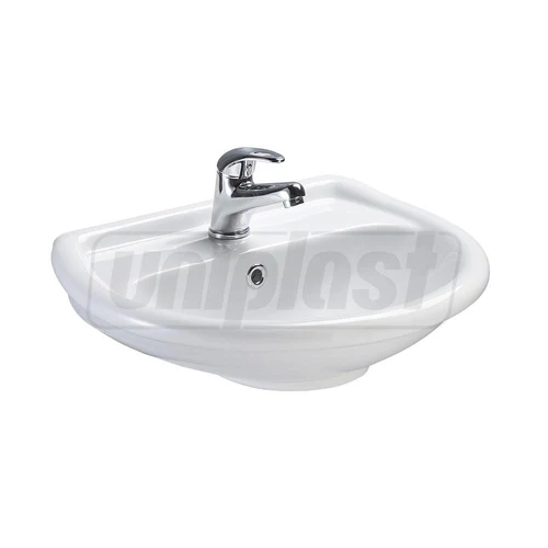 Lavoar fara piedestal semirotund 500 x 400 x 190 mm LISSA (oval)  EGE VITRIFIYE