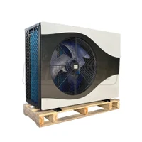 Pompa de caldura Monobloc aer/apa 10 kW, compressor Panasonic, cu pompa Grundfos, R32a INVERTER 220V/1PH/50HZ  SUNRAIN
