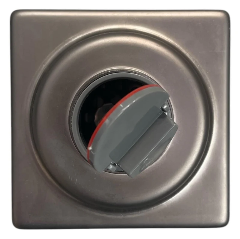 Sifon de pardoseala vertical corp FULL INOX D. 40 x 180° (100 x 100 mm) CP2201B-1  FANSKI 3