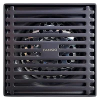 Sifon de pardoseala vertical corp FULL INOX D. 40 x 180° (100 x 100 mm) CP2201B-1  FANSKI
