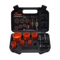 Set carote lemn 10 piese (19-57 mm) Industrial  HARDEN