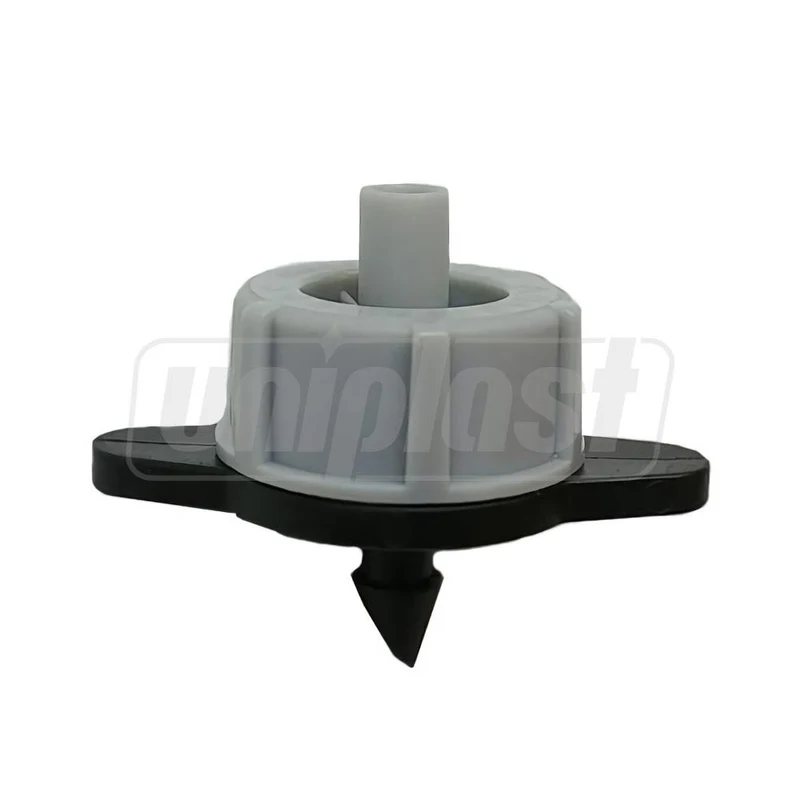 Капельница компенсированная  D.5  1/4" 2 LPH, 0.8-3.2 bar (серый)  SAB 3