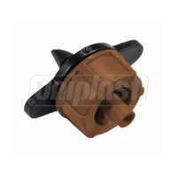 Капельница компенсированная  D.5  1/4" 15 LPH, 0.8-3.2 bar (коричневый)  SAB