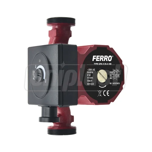 Pompa circulatie FERRO clasa A GPA II 25-4-180 0601W CL08796