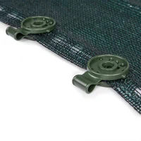 Клипса для затеняющей сетки пластиковая круглая (зеленая) BCK4-GR-L  BRADAS 3