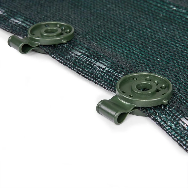 Клипса для затеняющей сетки пластиковая круглая (зеленая) BCK4-GR-L  BRADAS 3