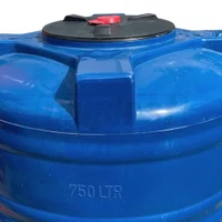 Rezervor apa 750 L vertical (albastru) cu stut D. 1/2" 108x97 cm 3