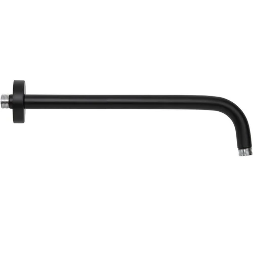 Brat dus de perete, cu flansa D. 1/2" L=400 mm (negru mat) Art. 343L40NO  REMER