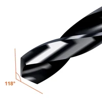 Set burghie HSS 1.0-10 mm (19 buc. in set)  HARDEN 4