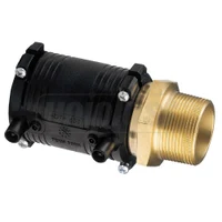 Adaptor e/f AG D. 63 x 2" FE - alama PE100 SDR11 PN16 39.5W  +GF+