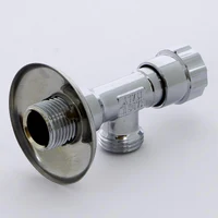 Robinet coltar cu ventil D. 1/2" x 3/8" FE/FE PN16 alama cromata cu reflector 348SD  ITAP 2