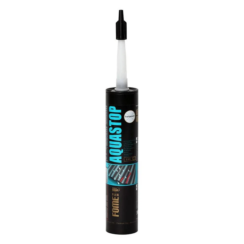 Etansant de cauciuc pentru acoperis AQUA STOP transparent 300 ml  FOME FLEX 2