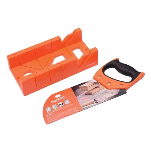 Dispozitiv de taiat sub unghi in set cu fierastrau 300 mm, 12", 45°/180° Pro  HARDEN