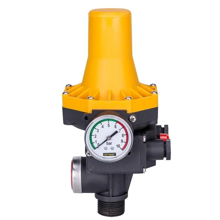 Regulator electronic de presiune DSK-3/1.1 kW 220-240 V 50 Hz, 1 kW, 1.5 bar, 10 A, cu manometru  DINGQI 2