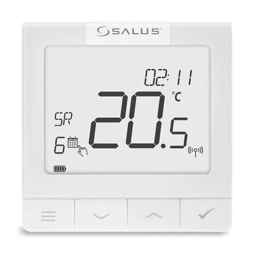 Cronotermostat programabil fara fir WQ610RF Open Therm Quantum, RF  SALUS