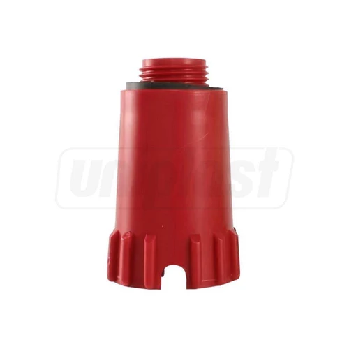 Dop pentru testarea scurgerilor 1/2", filet din plastic, rosu  STY-523-1-P  STYRON