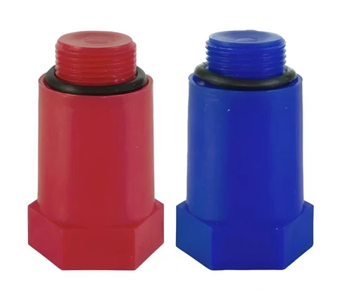 Dop pentru testarea scurgerilor 3/4", rosu-albastru  STYRON