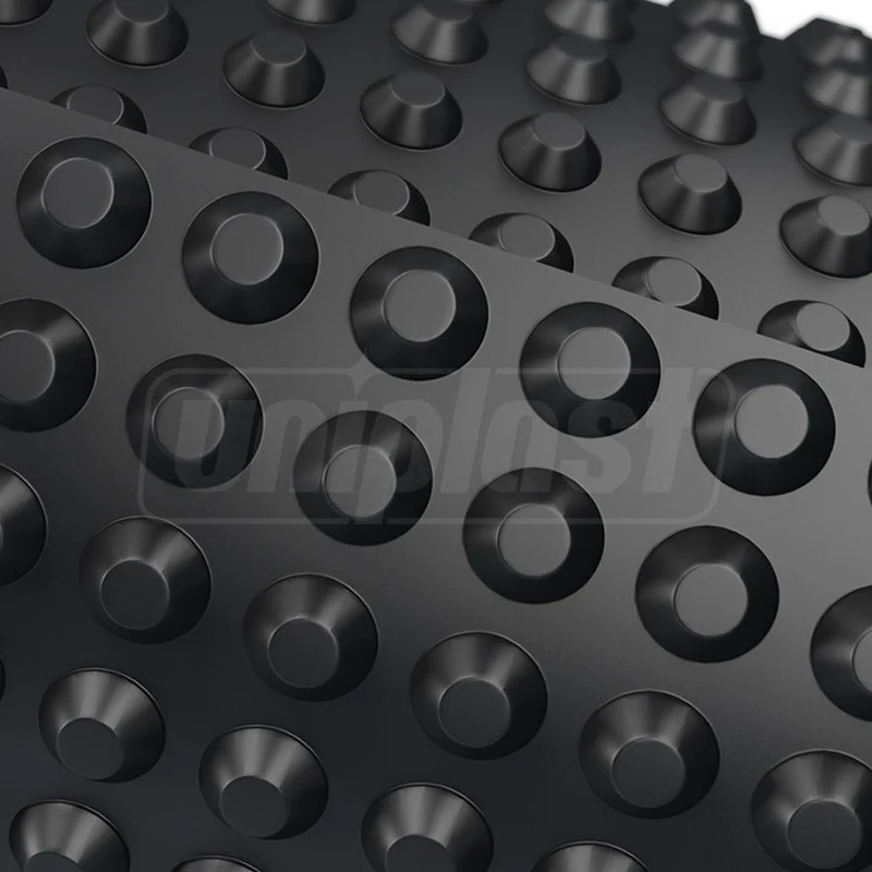 Membrana HDPE Isostud BLACK STAR 100 cm x 20 m, 350 g 3